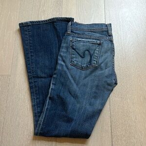 Citizens of Humanity low waist flare size 25